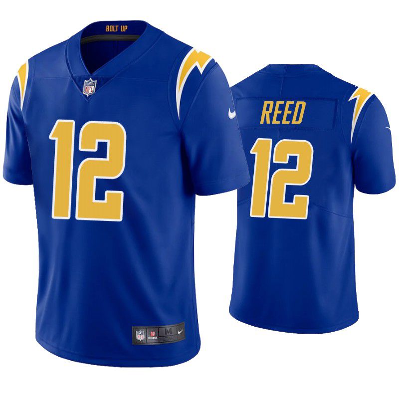 Men Los Angeles Chargers #12 Joe Reed Nike Royal Limited NFL Jersey